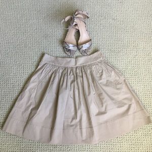Banana Republic A-line skirt with pockets